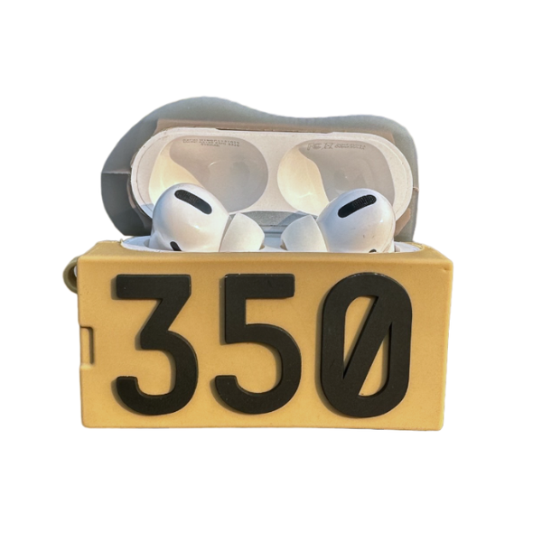 Yeezy 350 Grey Airpods Case
