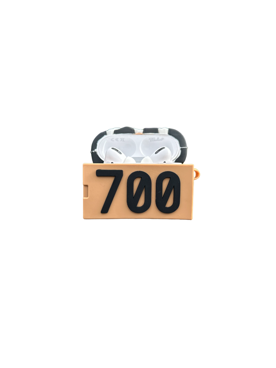 White Yeezy 700 Airpods Case