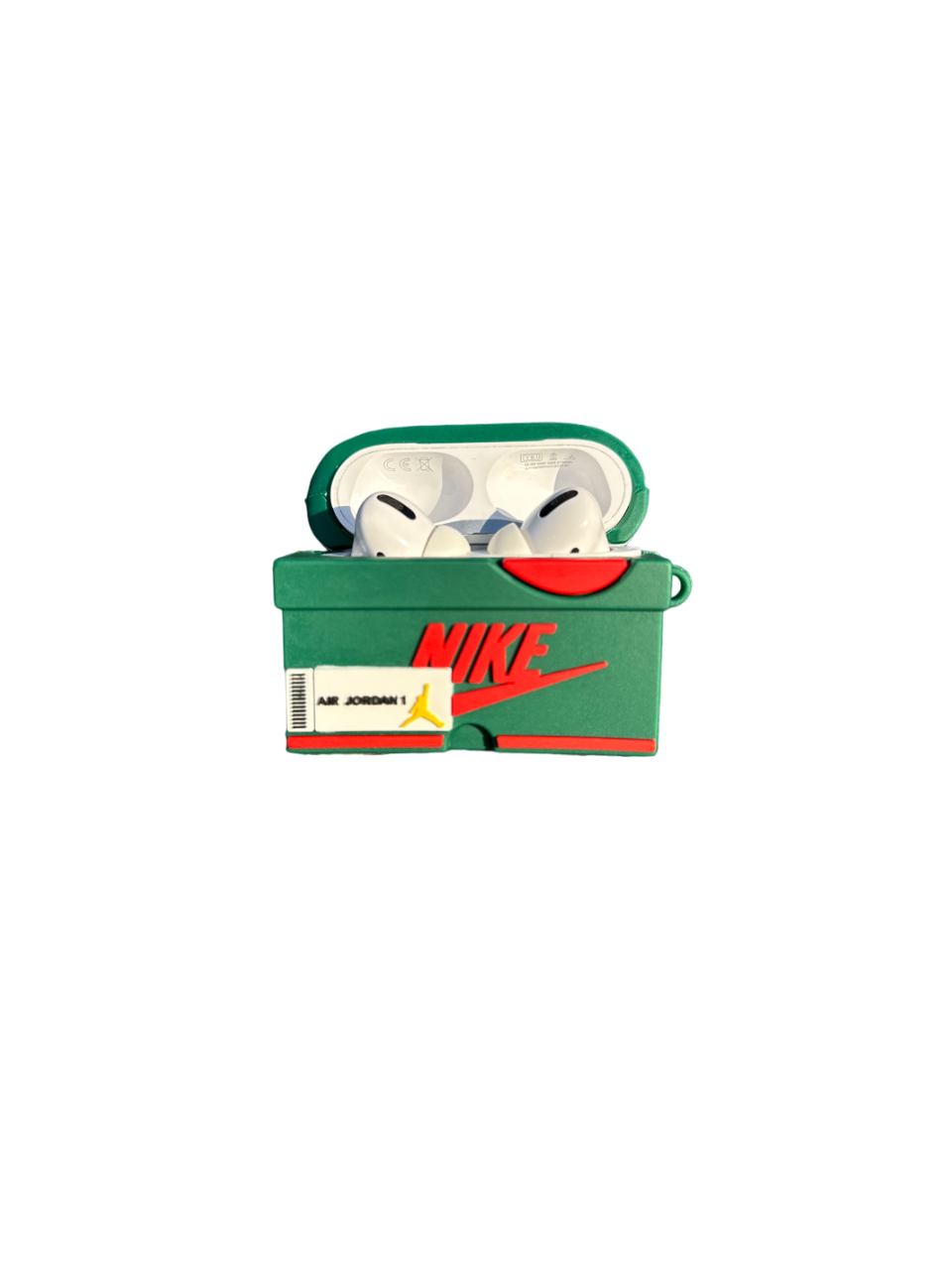 Green Jordan 1 Silicone Airpod Case