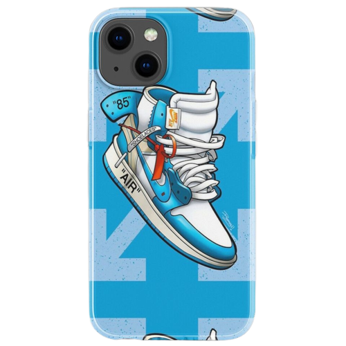 Blue Off White Jordan 1 Iphone 13 Pro Cover Case