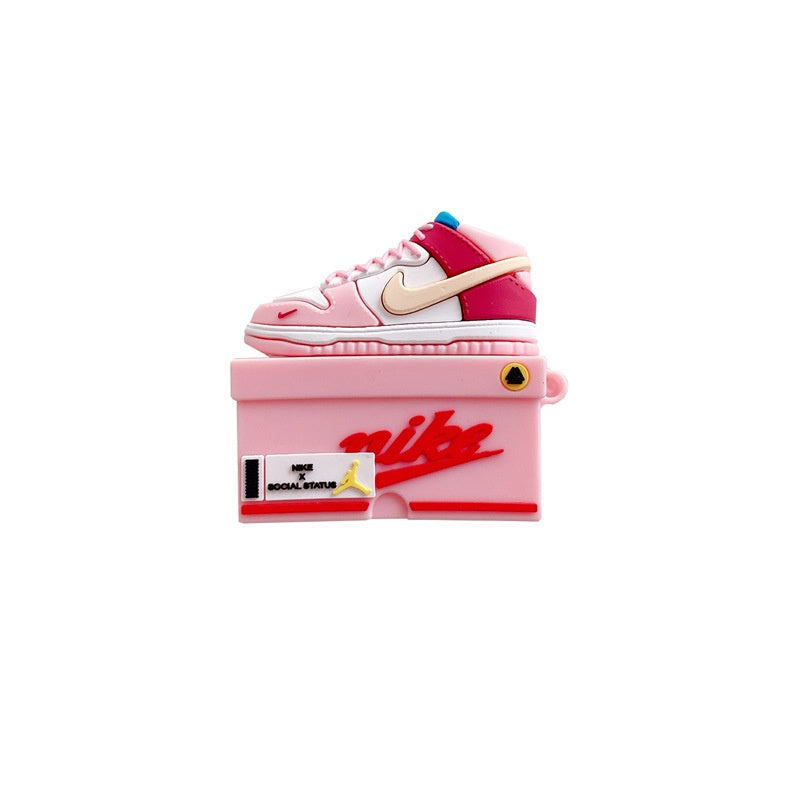 Pink Nike Dunks Airpod Case